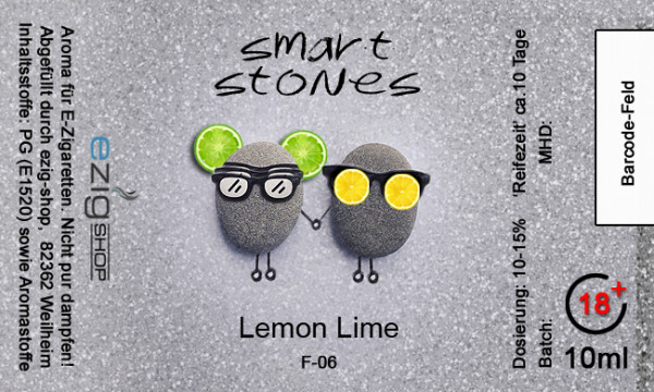 "SMART STONE" Lemon Lime Aroma 10ml