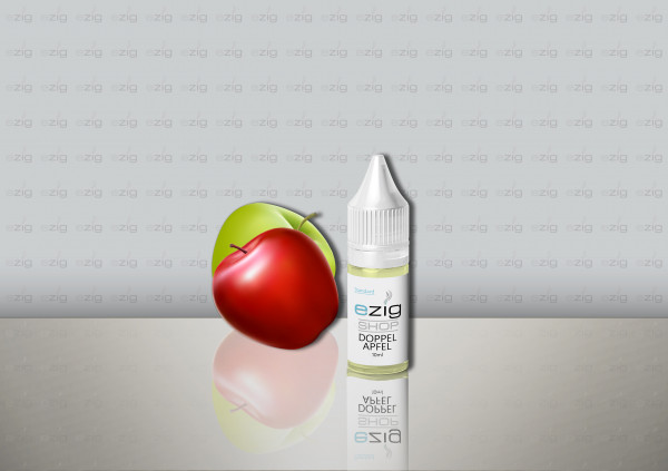 Doppel-Apfel Liquid 10ml - 30ml (0-18mg Nikotin/ml)