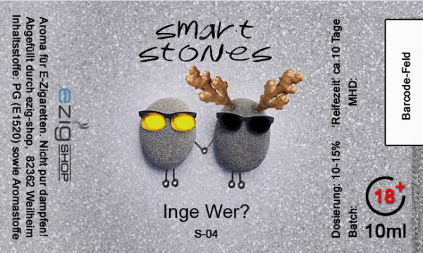 "SMART STONE" Ingwer Aroma 10ml