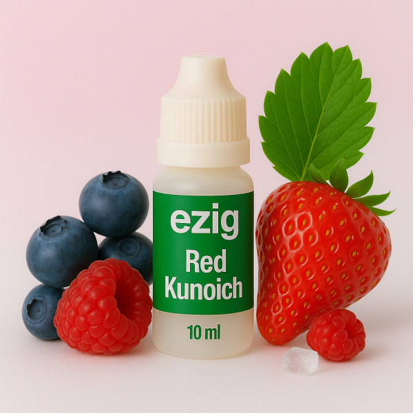 Kunoichi Red E-Liquid – Blueberry & More | ezig®