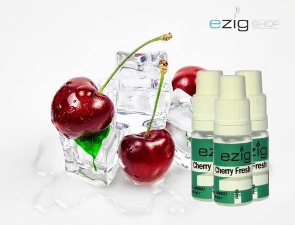 Cherry Fresh Liquid 10ml - 30ml (0-18mg Nikotin/ml)