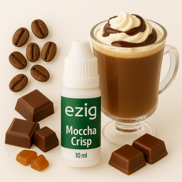 Moccha Crisp 10ml - 30ml (0-18mg Nikotin/ml)