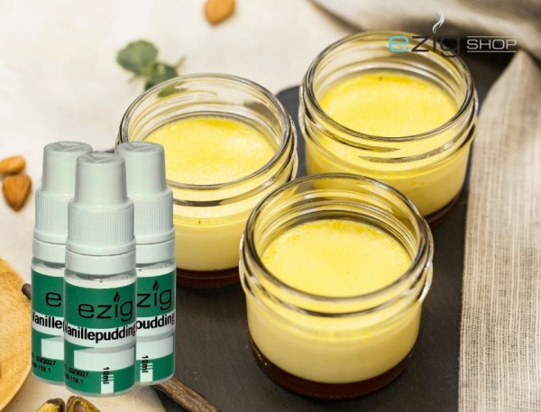Vanille-Pudding10ml - 30ml (0-18mg Nikotin/ml)