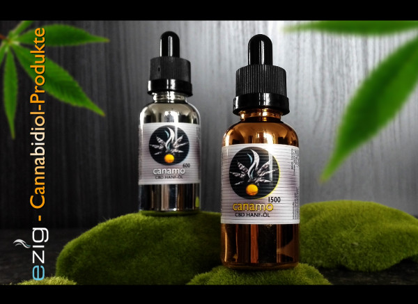CANAMO - CBD HANFSAMENÖL 600mg-6000mg