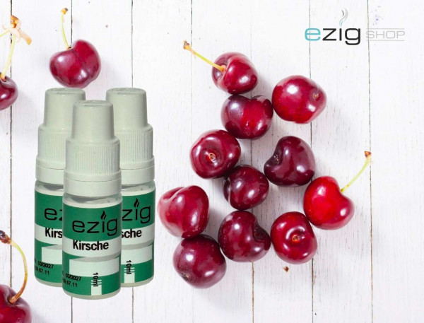 Kirsche Liquid 10ml - 30ml (0-18mg Nikotin/ml)