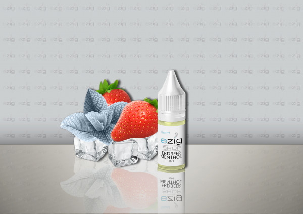 Erdbeer Menthol Liquid 10ml - 30ml (0-18mg Nikotin/ml)
