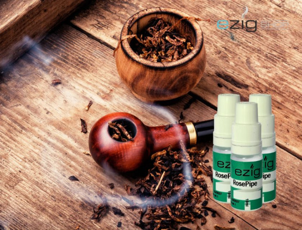 Rose Pipe Liquid 10ml - 30ml (0-18mg Nikotin/ml)