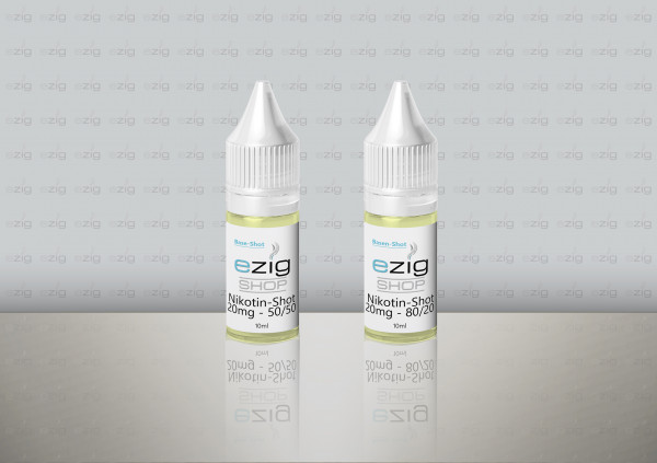 NIKOTIN SHOT 20mg/ml - Ezig GmbH - 10ml - 50VG/50PG