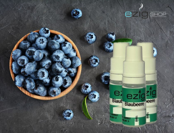 Blaubeere Liquid 10ml - 30ml (0-18mg Nikotin/ml)