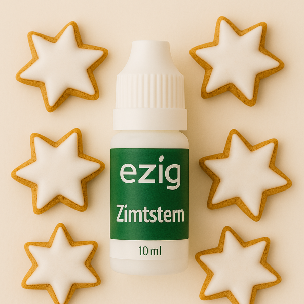 Zimtstern Liquid 10ml - 30ml (0-18mg Nikotin/ml)