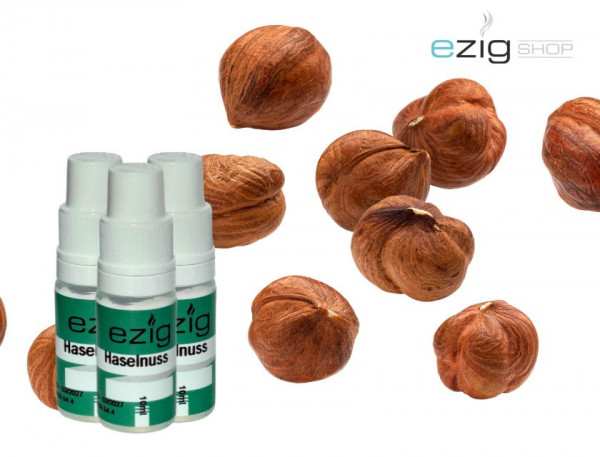 Haselnuss Liquid 10ml - 30ml (0-18mg Nikotin/ml)