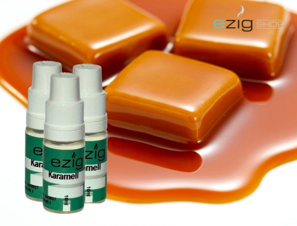 Karamell Liquid 10ml - 30ml (0-18mg Nikotin/ml)