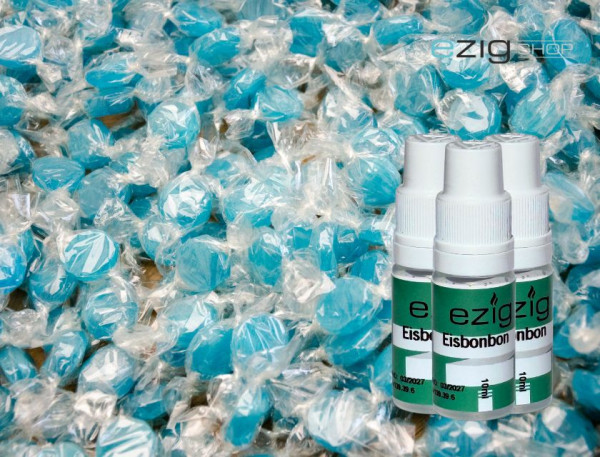 Eisbonbon Liquid 10ml - 30ml (0-18mg Nikotin/ml)
