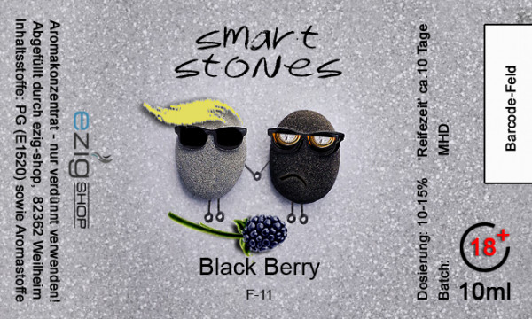 "SMART STONE" Black Berry Aroma 10ml