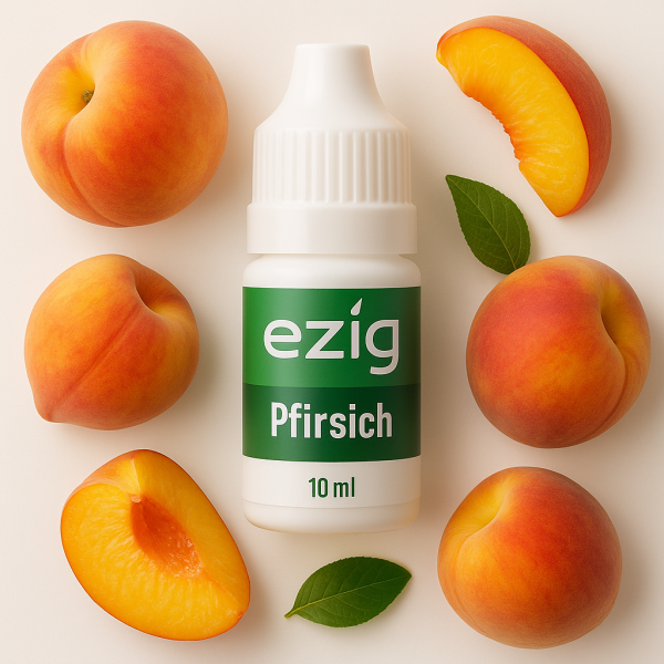 Pfirsich Liquid 10ml - 30ml (0-18mg Nikotin/ml)