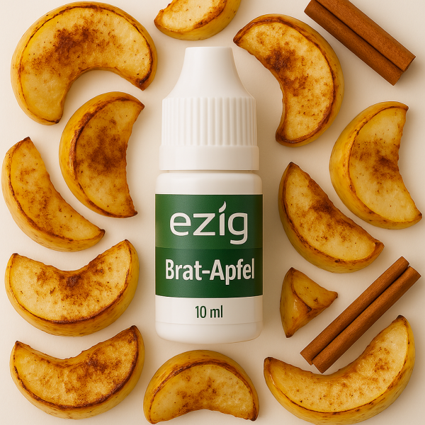 Brat-Apfel Liquid 10ml - 30ml (0-18mg Nikotin/ml)