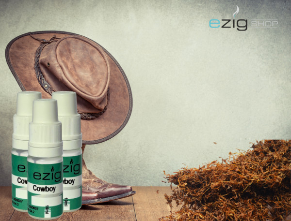 Cowboy Liquid 10ml - 30ml (0-18mg Nikotin/ml)
