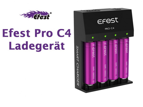 PRO C4 CHARGER - Ladegerät - Efest