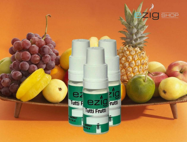Tutti Frutti 10ml - 30ml (0-18mg Nikotin/ml)
