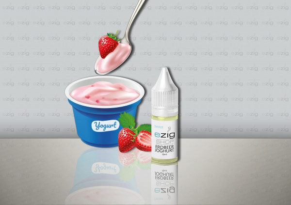 Erdbeer Joghurt Liquid 10ml - 30ml (0-18mg Nikotin/ml)