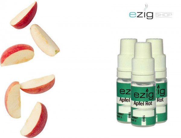 Apfel Rot Liquid 10ml - 30ml (0-18mg Nikotin/ml)