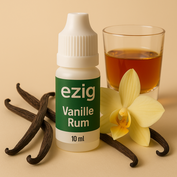 Vanilla Rum 10ml - 30ml (0-18mg Nikotin/ml)