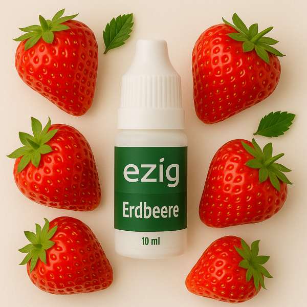 Erdbeere Liquid 10ml - 30ml (0-18mg Nikotin/ml)