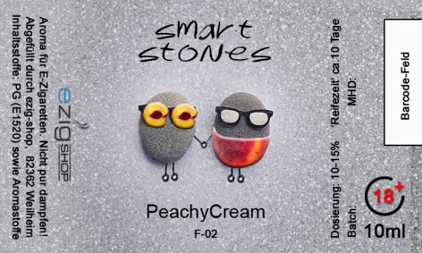 "SMART STONE" Peach & Cream Aroma 10ml