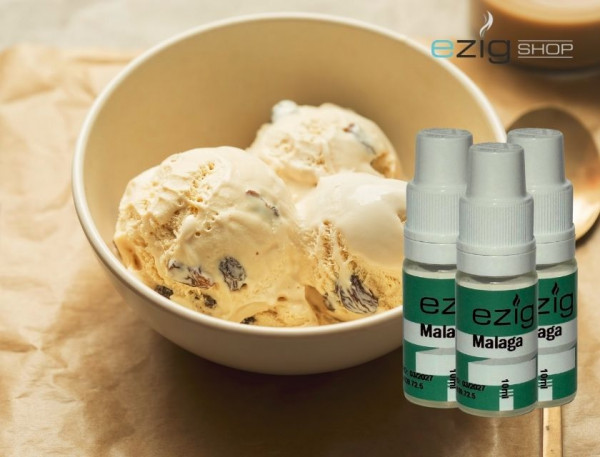Malaga Liquid 10ml - 30ml (0-18mg Nikotin/ml)