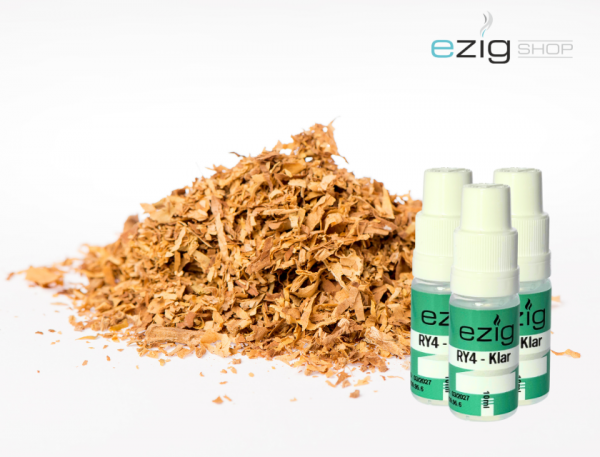 RY4 - Clear Liquid 10ml - 30ml (0-18mg Nikotin/ml)