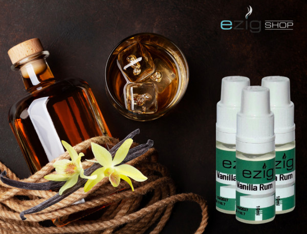 Vanilla Rum 10ml - 30ml (0-18mg Nikotin/ml)