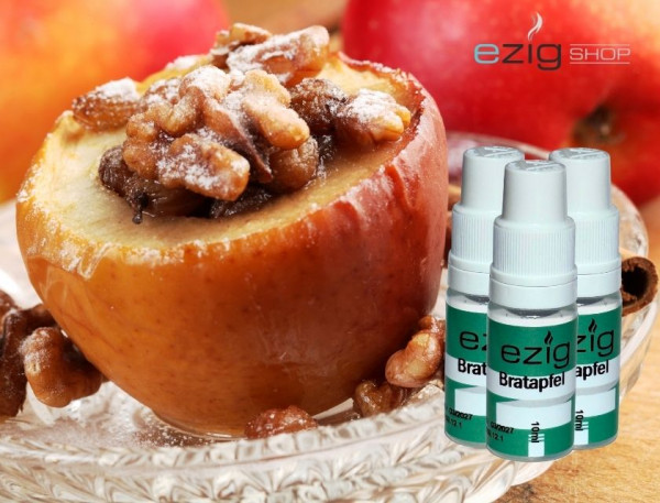 Brat-Apfel Liquid 10ml - 30ml (0-18mg Nikotin/ml)